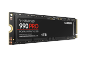SSD - Samsung 990 Pro SSD - 1TB - Ohne Kühlkörper - M.2 2280 - PCIe 4.0 - MZ-V9P1T0BW