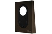 Aufladen von Elektroautos - Zaptec Go Front Cover, Wood Brown *DEMO* - 70115