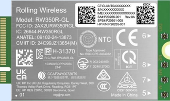HP 4G LTE-AP Cat 19 WWAN
