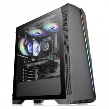 Case|THERMALTAKE|CA-1R9-00M1WN-00|MidiTower|Case product features Transparent panel|ATX|MicroATX|MiniITX|Colour Black|CA-1R9-00M1WN-00