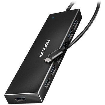 I/O HUB USB-C 7PORT FLAT/0.3M HUE-F7C AXAGON