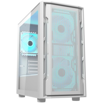 COUGAR UNIFACE MINI RGB, PC Case, Mini Tower, White