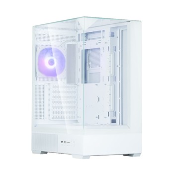 PC case P40 Prism Mid-Tower Tempered Glass white