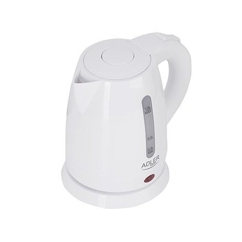 Adler | Kettle | AD 1272 | Electric | 1600 W | 1 L | Stainless steel/Polypropylene | 360&deg; rotational base | White