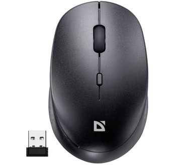 DEFENDER MOUSE AURIS MB-027 RF SILENT BLACK 52027