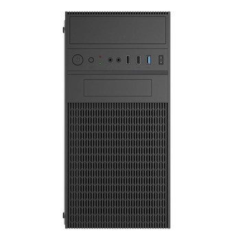 Akyga Obudowa Micro ATX AK19BK USB-C + USB 3.0 + 2x USB 2.0 czarna bez PSu &bdquo;Micro Tower&ldquo; Juoda