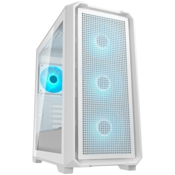 COUGAR MX600 Mini V2 PRO PC Case, Mini Tower, White