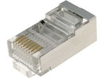 Jungtis - Ekranuota RJ45 Jungtis, 100 vnt.