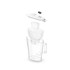 MODELIS: 1056049<br />„Brita Aluna 2,4l“ ąsotis + 2 „Maxtra“ kasetės balta