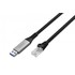 MODELIS: AK-300600-030-S<br />Digitus | USB-A - RJ45 Ethernet cable, 1Gbit/s, 3m | AK-300600-030-S | USB-A to RJ45