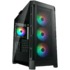MODELIS: CGR-5AD1B-AIR-RGB<br />COUGAR AIRFACE PRO RGB PC Case, Mid Tower, Black