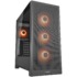 MODELIS: CGR-2PC8B-RGB<br />COUGAR MX230 RGB PC Case, Mid Tower, Black