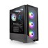MODELIS: CA-1X3-00M1WN-00<br />Thermaltake View 200 TG ARGB „Midi Tower“ Juoda