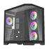 MODELIS: 6926170079803<br />Kompiuterio korpusas - darkFlash Darflash FT418 PRO Midi Tower, 7 aRGB ventiliatoriai, juoda