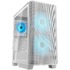 MODELIS: CGR-5YA6W-RGB<br />COUGAR AIRFACE FLO RGB PC Case, Mid Tower, White
