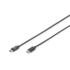 MODELIS: AK-300138-030-S<br />Digitus | USB Type-C Connection Cable | AK-300138-030-S | USB-C to USB-C USB Male 2.0 (Type C)