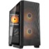 MODELIS: CGR-5YA6B-RGB<br />COUGAR AIRFACE FLO RGB PC Case, Mid Tower, Black