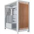 MODELIS: CC-9011354-WW<br />PC case FRAME 5000D WOOD RS White/Oak